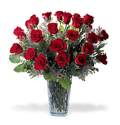 Two Dozen Red Roses from Scott's House of Flowers in Lawton, OK
