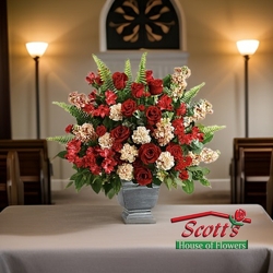 Bold Tribute Bouquet from Scott's House of Flowers in Lawton, OK