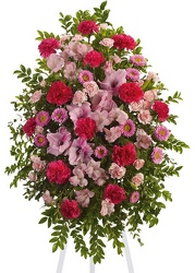 <b>Pink Tribute</b> from Scott's House of Flowers in Lawton, OK