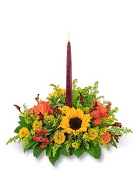 Autumnal Equinox Centerpiece from Scott's House of Flowers in Lawton, OK