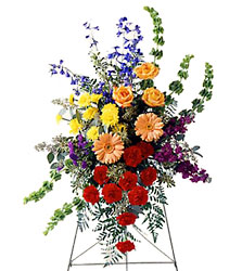 <b>Garden Collection Easel Spray</b> from Scott's House of Flowers in Lawton, OK
