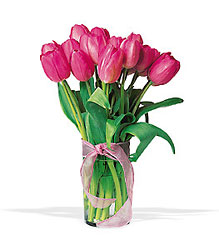 <b>Tulips in Glass</b>