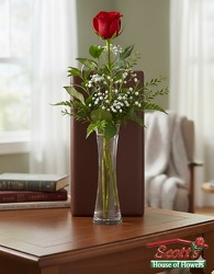 Rose Bud Vase from Scott's House of Flowers in Lawton, OK