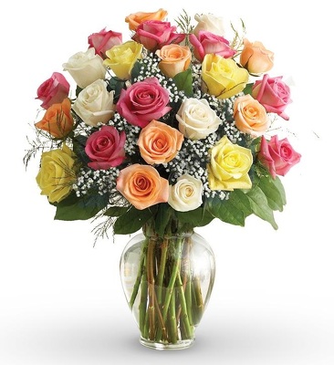Scott's Two Dozen Medium Stem Roses from Scott's House of Flowers in Lawton, OK