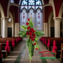 Abiding Love Cross from Scott's House of Flowers in Lawton, OK