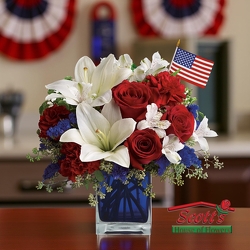America the Beautiful  from Scott's House of Flowers in Lawton, OK