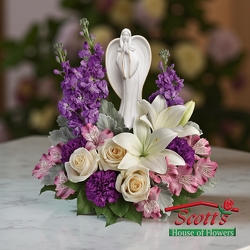 <b>Angel of Grace Bouquet</b> from Scott's House of Flowers in Lawton, OK