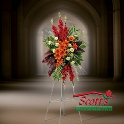 A New Sunrise Spray from Scott's House of Flowers in Lawton, OK