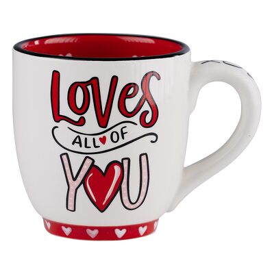 All of Me...Loves All of You Coffee Mug from Scott's House of Flowers in Lawton, OK