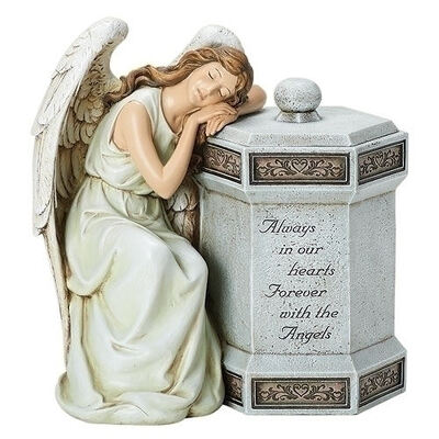 Always in Our Hearts Angel Urn from Scott's House of Flowers in Lawton, OK