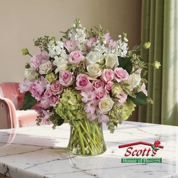 Beautiful Love Bouquet from Scott's House of Flowers in Lawton, OK