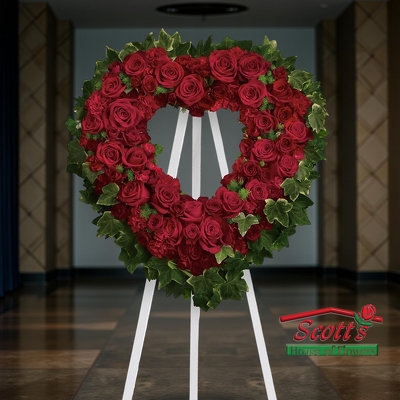 Blessed Heart from Scott's House of Flowers in Lawton, OK