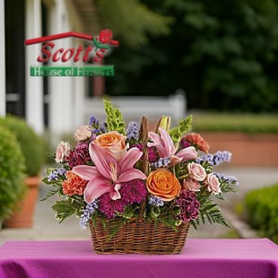 Blooming Joy Bouquet from Scott's House of Flowers in Lawton, OK