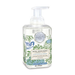 Cotton Linen Foam Soap from Scott's House of Flowers in Lawton, OK