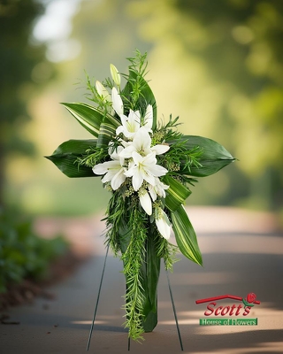 Cross of Comfort from Scott's House of Flowers in Lawton, OK
