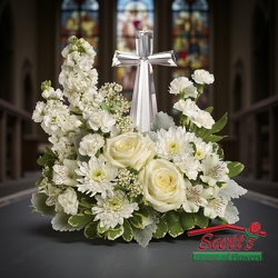Divine Peace Bouquet from Scott's House of Flowers in Lawton, OK