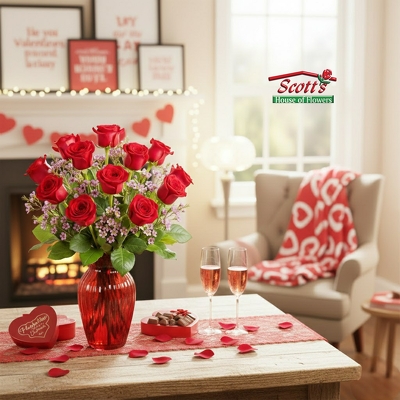 One Dozen Red Premium Long Stem Roses One Dozen Red Premium Long Stem Roses