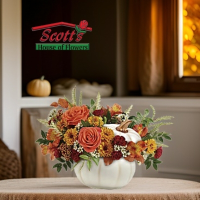 Enchanted Harvest Bouquet from Scott's House of Flowers in Lawton, OK