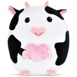 Emooly Fleece Cow Plush from Scott's House of Flowers in Lawton, OK