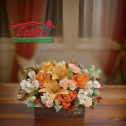 Fall Chic Bouquet from Scott's House of Flowers in Lawton, OK