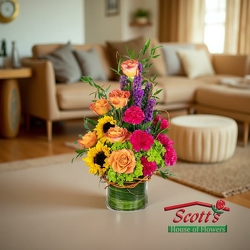 Treasured Memories Vase from Scott's House of Flowers in Lawton, OK