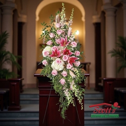 Forever Adored Standing Spray from Scott's House of Flowers in Lawton, OK