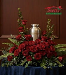 Forever In Our Hearts Cremation Tribute from Scott's House of Flowers in Lawton, OK