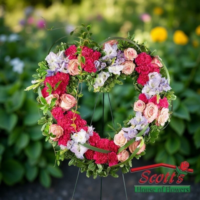 Forever Rejoicing Heart from Scott's House of Flowers in Lawton, OK