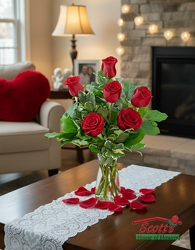 Half Dozen Roses from Scott's House of Flowers in Lawton, OK