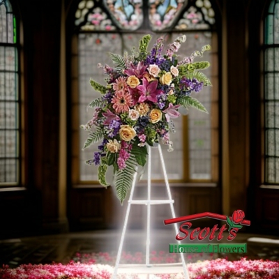 Heavenly Grace Spray from Scott's House of Flowers in Lawton, OK