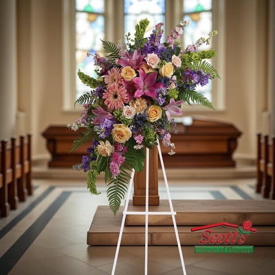Heavenly Grace Spray from Scott's House of Flowers in Lawton, OK