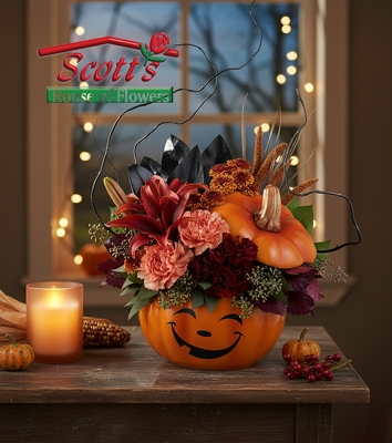 Halloween Magic Bouquet from Scott's House of Flowers in Lawton, OK