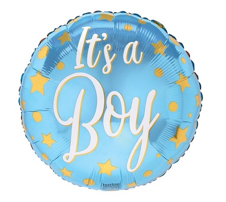 It's A Boy Mylar Balloon from Scott's House of Flowers in Lawton, OK