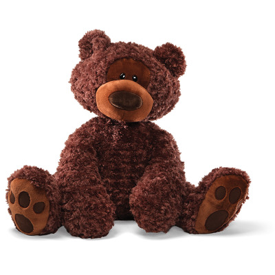 Philbin Jumbo Chocolate Bear 29 Inches from Scott's House of Flowers in Lawton, OK