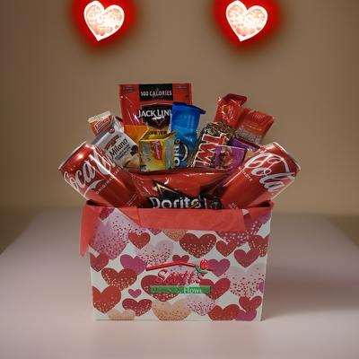Junk Food Gift Pack (Extra Large) from Scott's House of Flowers in Lawton, OK