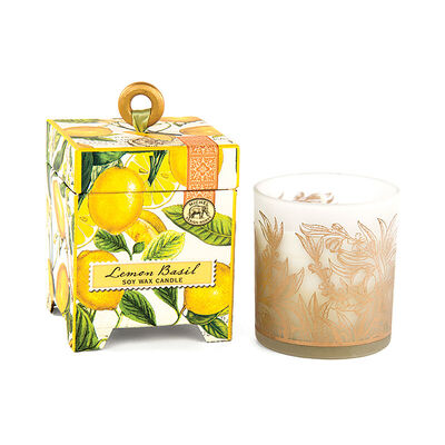 Lemon Basil Candle from Scott's House of Flowers in Lawton, OK