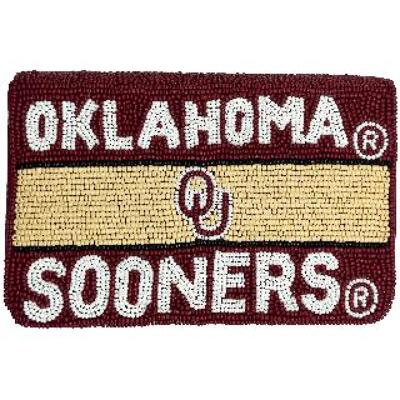 OU Sooner Striped Mini Bag from Scott's House of Flowers in Lawton, OK