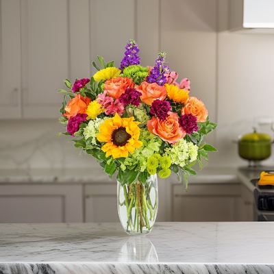 Luxe Seasonal Blooms from Scott's House of Flowers in Lawton, OK