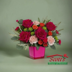 <b>Sunkissed Celebration</b> (M4) from Scott's House of Flowers in Lawton, OK
