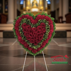 Majestic Heart from Scott's House of Flowers in Lawton, OK