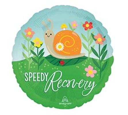 Speedy Recovery Mylar Balloon from Scott's House of Flowers in Lawton, OK