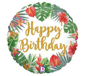 Happy Birthday Tropical from Scott's House of Flowers in Lawton, OK