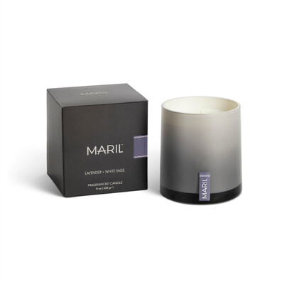 Maril Lavender & White Sage 8oz Candle from Scott's House of Flowers in Lawton, OK