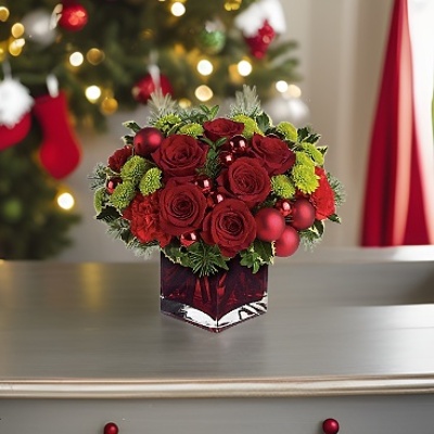 Teleflora's Merry & Bright from Scott's House of Flowers in Lawton, OK