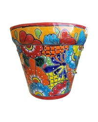 Talavera Planter with Long Edge from Scott's House of Flowers in Lawton, OK