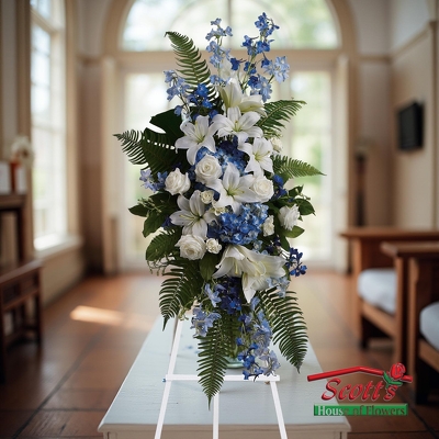 Ocean Breeze Spray from Scott's House of Flowers in Lawton, OK