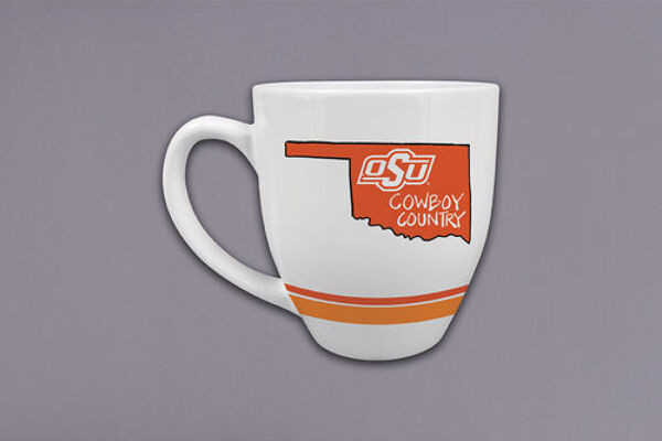 OSU STATE MUG from Scott's House of Flowers in Lawton, OK
