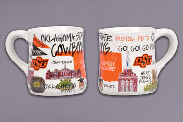 OSU ICON COFFEE MUG from Scott's House of Flowers in Lawton, OK