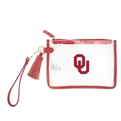 OU Wristlet with Tassel from Scott's House of Flowers in Lawton, OK