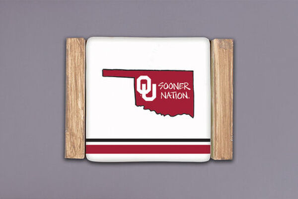 OU COASTER SET from Scott's House of Flowers in Lawton, OK